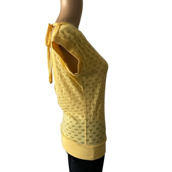 Roxy Logo Embedded Size S Open Back Top - Picture 2 of 10